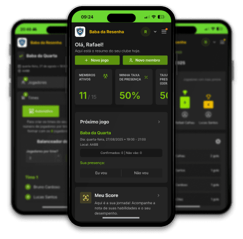 Telas do app MeuBaba